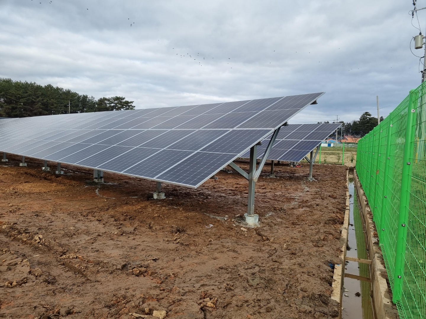 신월동 태양광 발전소 100kw 시공 사진 4