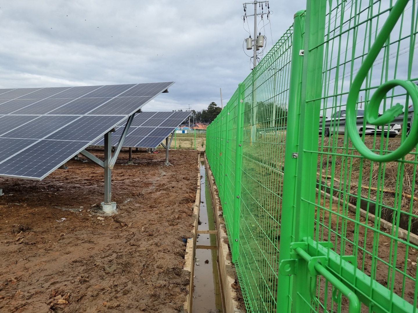 신월동 태양광 발전소 100kw 시공 사진 5