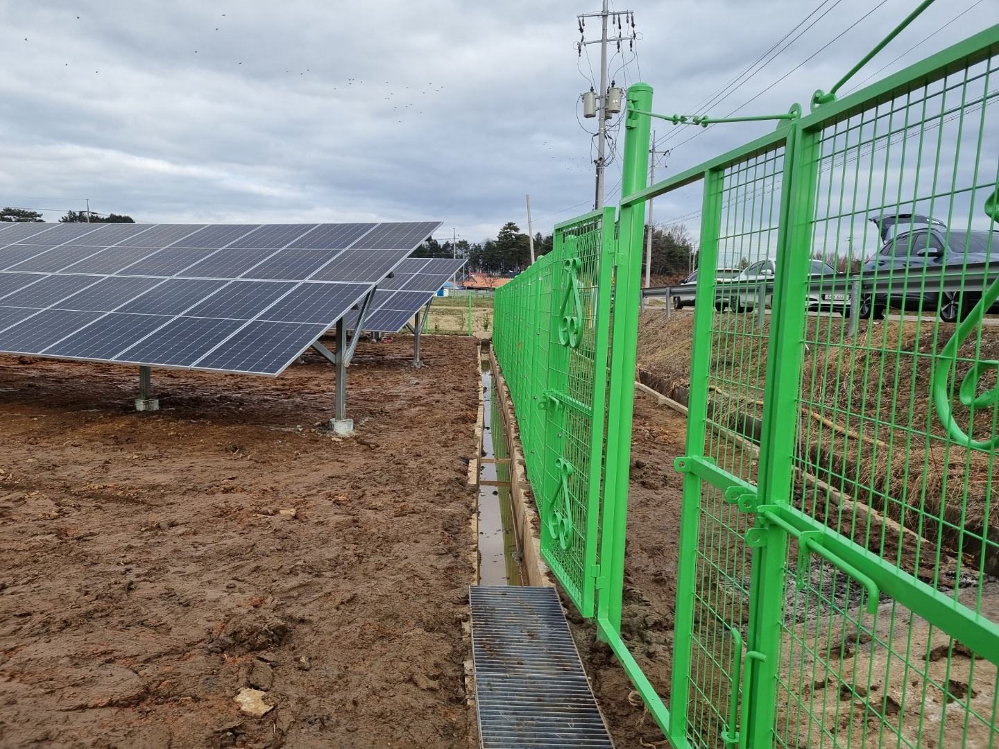 신월동 태양광 발전소 100kw 시공 사진 6