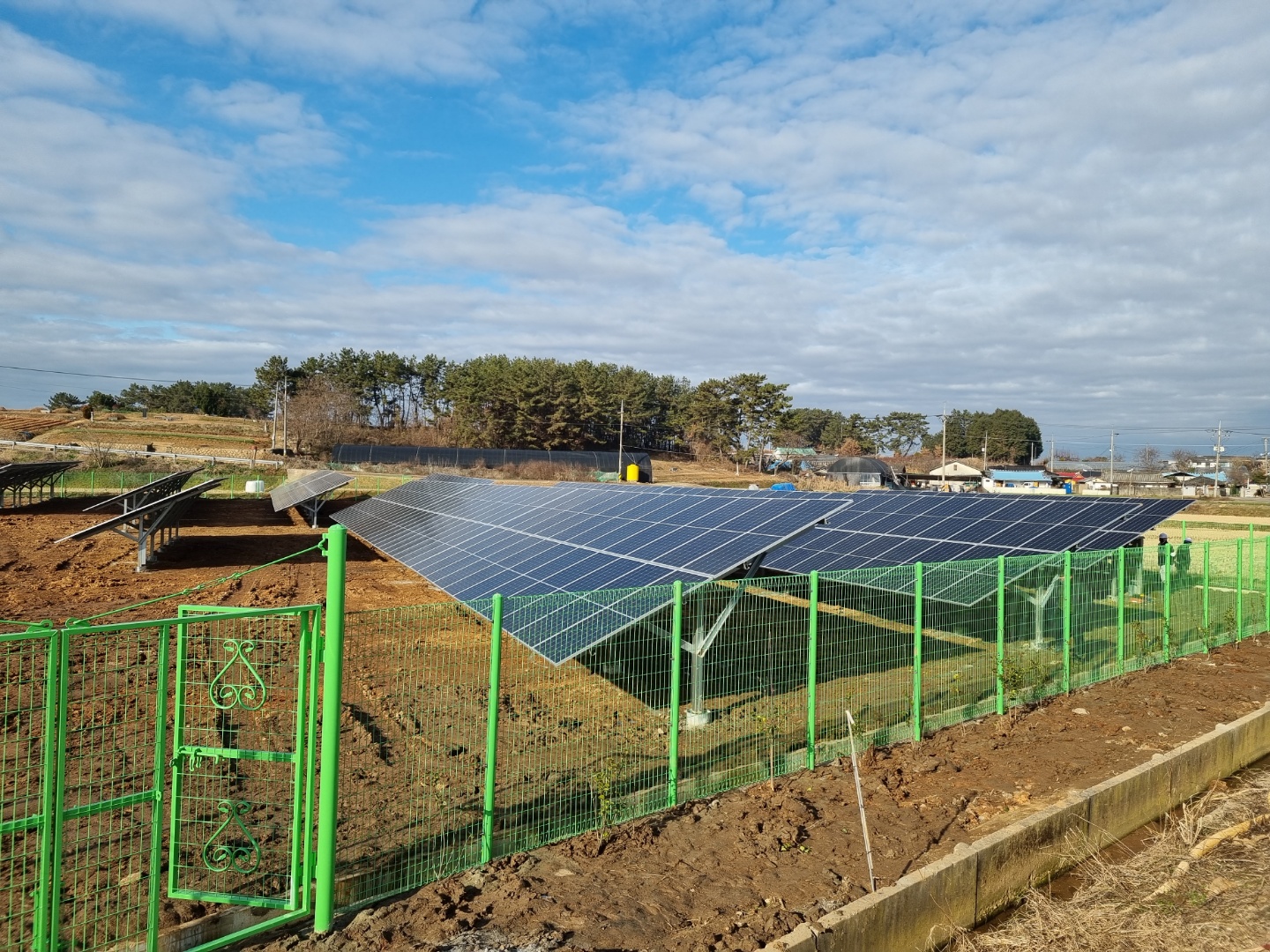신월동 태양광 발전소 100kw 시공 사진 7