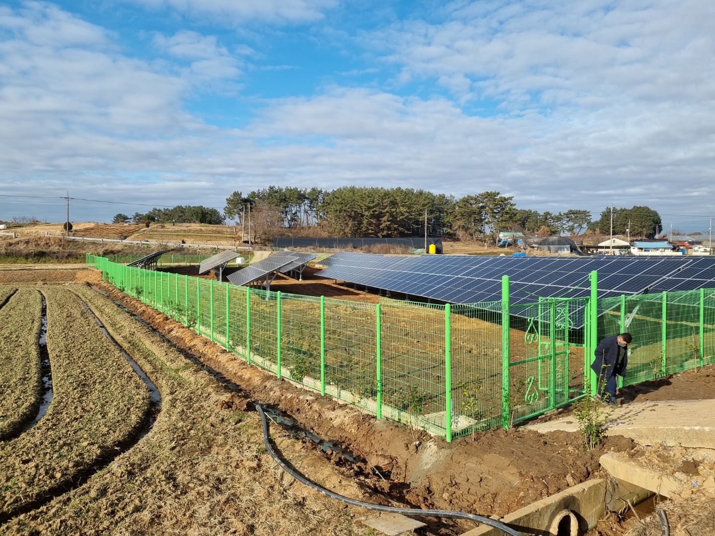 신월동 태양광 발전소 100kw 시공 사진 8