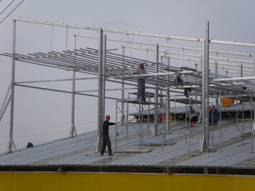 감곡태양광발전소 100kW 시공 사진 5