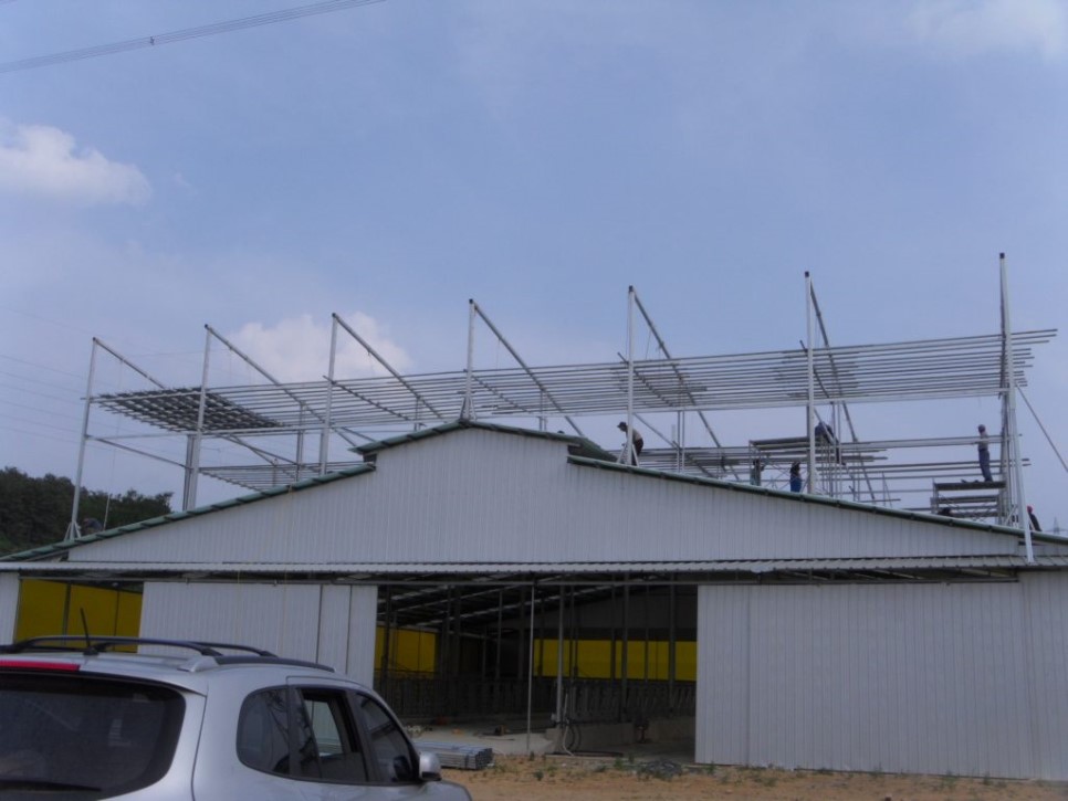 감곡태양광발전소 100kW 시공 사진 8