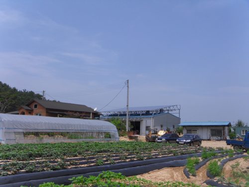 감곡태양광 25kW 시공 사진 2