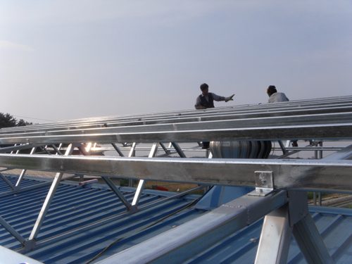 감곡태양광 25kW 시공 사진 4