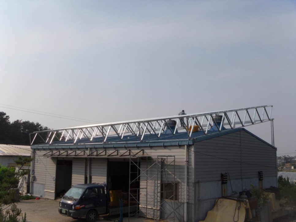 감곡태양광 25kW 시공 사진 5
