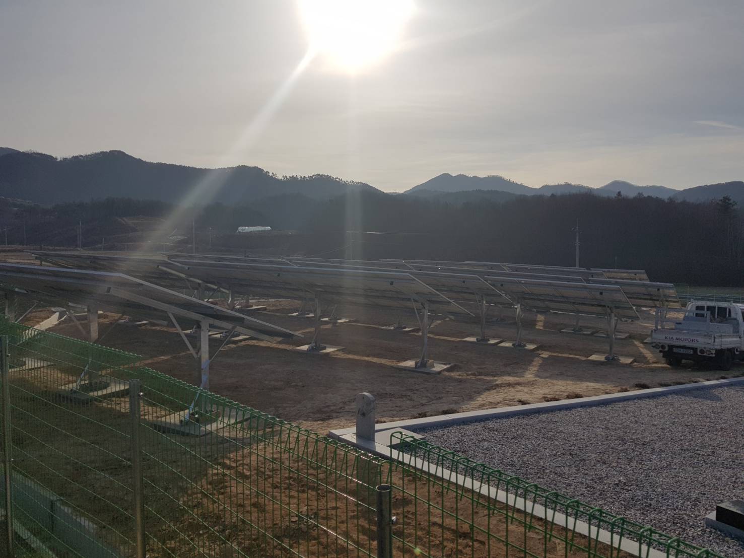 [전주태양광] 천광 태양광 발전소 100kw 시공 시공 사진 2